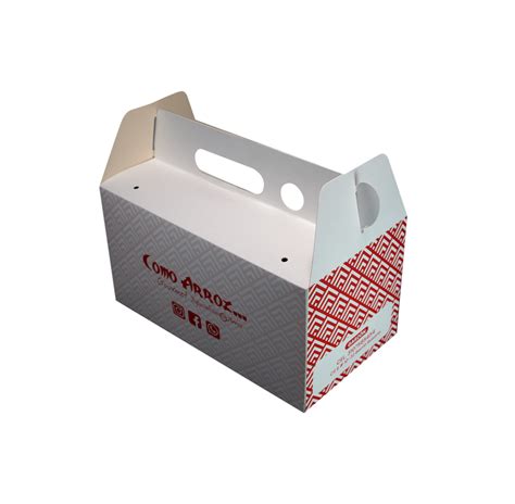 Caja Tipo Maletín para comida cliente – Distrigraficas Litografía
