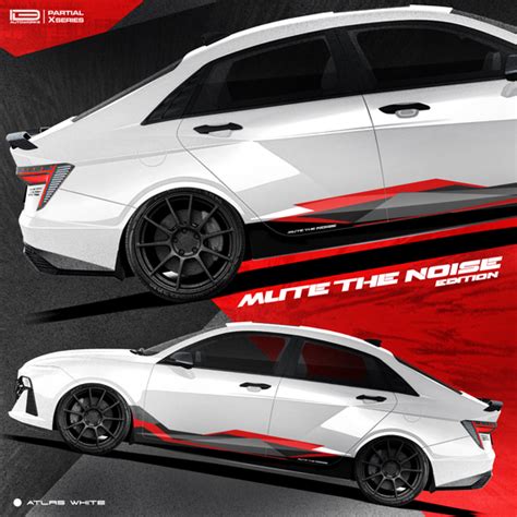 Hyundai Vinyl Graphics - Graphics & Partial X Series | IDE Autoworks