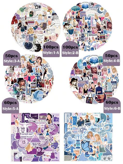 Pegatinas para botellas de agua - Gira de conciertos del siglo -Letras ...