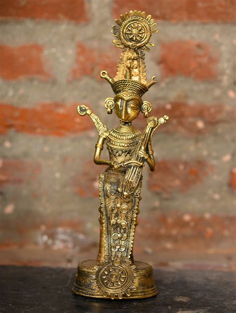 Buy Dhokra Craft Curio - The Bard Musician Online