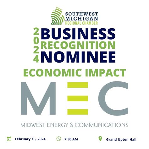 We are thrilled to be nominated for the Southwest Michigan Regional ...