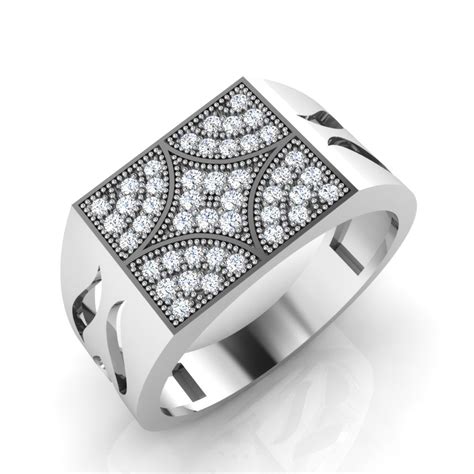 The Tipsy Diamond Men's Ring – iskiuski.com