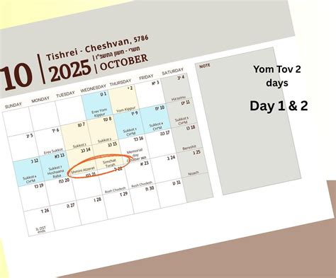 Jewish Calendar 2025-2026 Printable, Editable Canva Template, Jewish ...