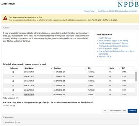 The NPDB - How to Attest