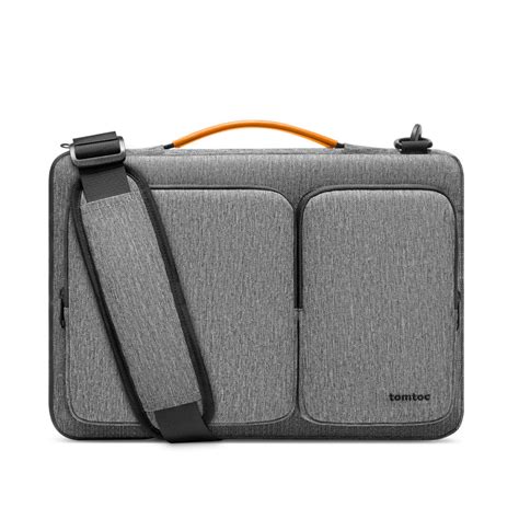 Defender-A42 Laptop Briefcase 13.5-14 Inch -Gray | TOMTOC