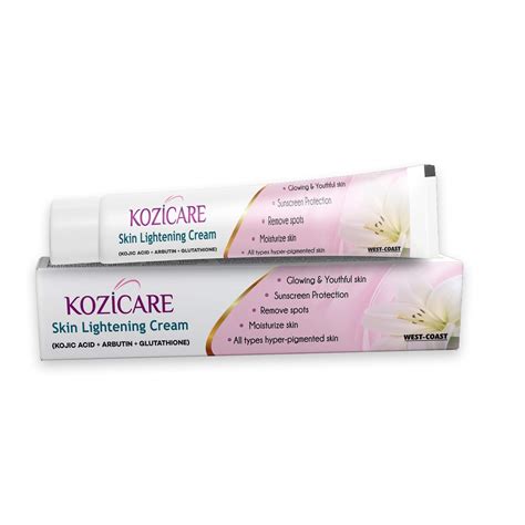 Buy Kozicare Skin Lightening Non-Sticky Cream Lotion | Enriched with 3% ...