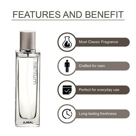 Buy AJMAL TITANIUM EDP 100ML PERFUME FOR MEN AND AMBER MAGIC EDP 100ML ...