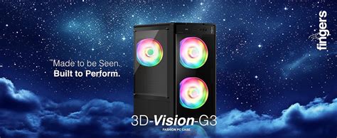 Amazon.in: Buy FINGERS 3D-Vision-G3 Micro-ATX PC Cabinet (M-ATX/Mini ...