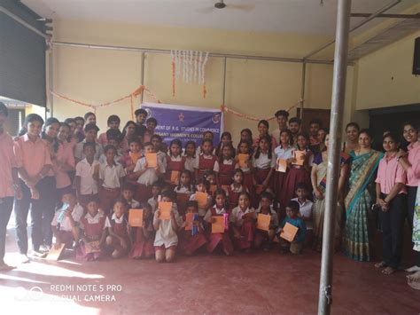 Extension activity for the students of Government school: Department of ...