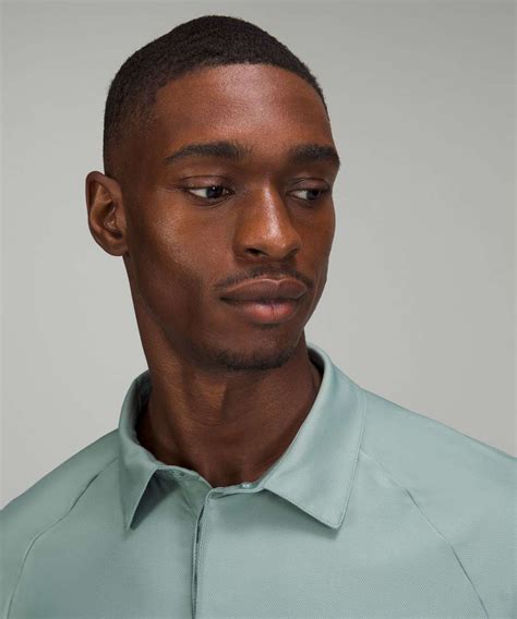 Lululemon Stretch Golf Polo Shirt - Misty Glade - lulu fanatics