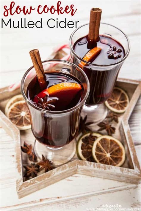 mulled cider slow cooker