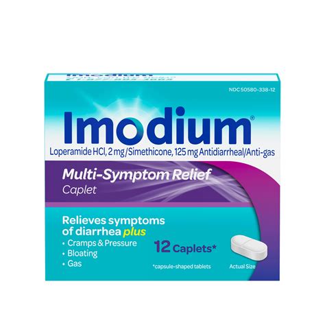 Imodium Multi-Symptom Relief Anti-Diarrheal Medicine India | Ubuy