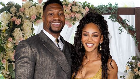 Jonathan Majors and Meagan Good Get Married, Report - Rin