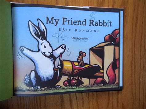 My Friend Rabbit. (Signed) by Rohmann, Eric.: Near Fine Hardcover (2002 ...