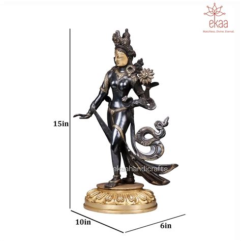 Goddess Tara Statue in Brass – Ekaa Handicrafts