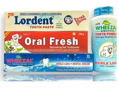 Lordent paste - Wheezal hekla lava paste & Tooth Powder - Oral fresh ...
