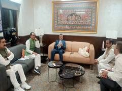 MP CM meets Solicitor General Tushar Mehta to seek legal provision for ...