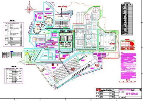 一张完整详细的电子厂房规划设计图纸（共计1张）_工业建筑_土木在线