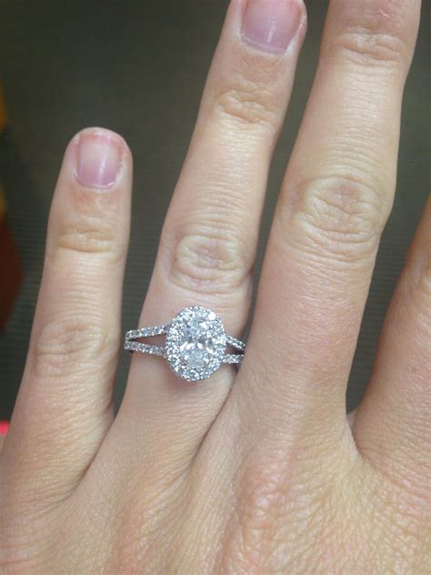engagement rings double band
