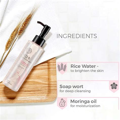 THE FACE SHOP Rice Water Bright Light Cleansing Oil (150ml) – CIETTE BEAUTY