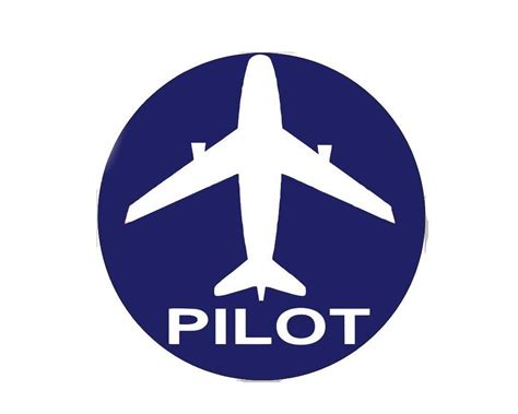 Pilot Aircraft Blue Reflective car Sticker Exterior Weather-wash-Fade ...