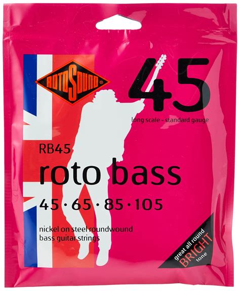 Rotosound RB45 Rotobass Nickel Roundwound Strings : Amazon.in: Musical ...