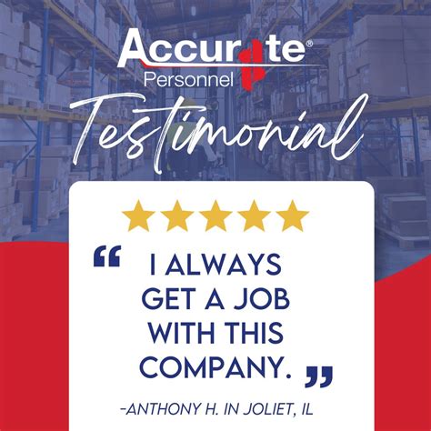 Accurate Personnel LLC on LinkedIn: #testimonialtuesday #thatsaccurate