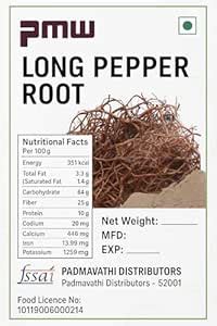 Pmw - Long Pepper Root - Pippali Mool - Modi - Pippalimool - 100 Grams ...