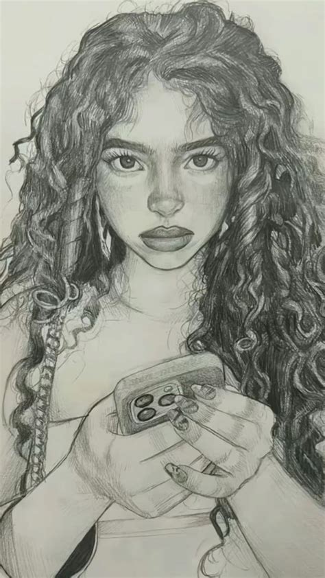 Pin by Ekaterina Velikova on Shuffle Pins by you | Sisters drawing, Easy graffiti drawings, Portrait