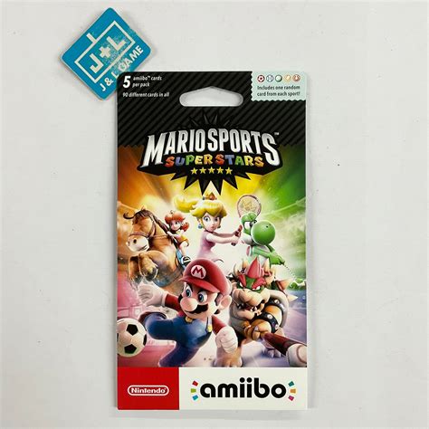 Nintendo Mario Sports Superstars Amiibo Cards 5-Pack - Nintendo 3DS – J ...