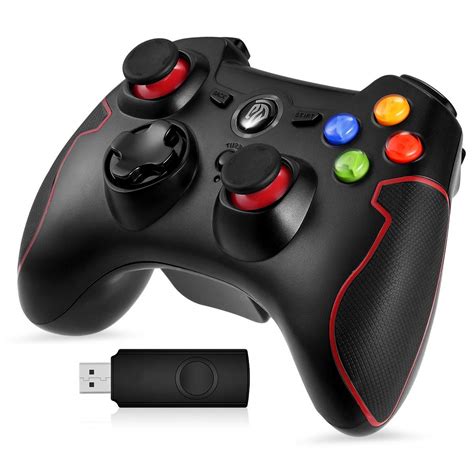 Easy SMX 2.4G Wireless Controller Gamepad with Vibration Fire Button ...