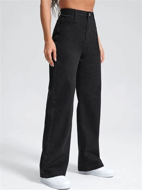 Kotty Women Jean Wide Leg High-Rise Stretchable Jeans – KOTTY