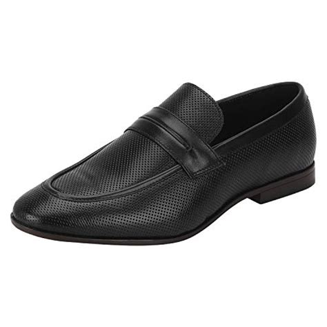 Buy Red Tape Men's Black Slip-On Shoes-10 at Amazon.in