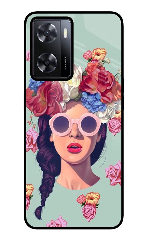 Buy Now Pretty Girl Glass Case for Oppo A57 2022 Online | Casekaro