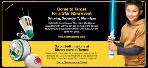 Target Event | FREE Star Wars Event :: Southern Savers