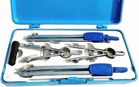 Geometry Box Survey Drawing Instruments for Engineering & Students 5 ...