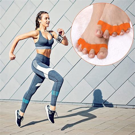 Buy Toe Separators, 5 Pair Soft Gel Toe Spacers to Correct Bunions, Toe ...