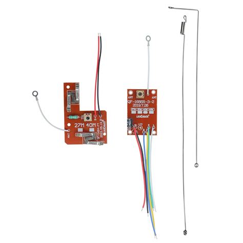 Electronic Spices 4CH RC Remote Control 27MHz Circuit PCB Transmitter ...