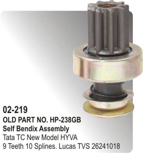 Self Bendix Tata TC New Model HYVA equivalent to 26241018 (HP-02-219 ...