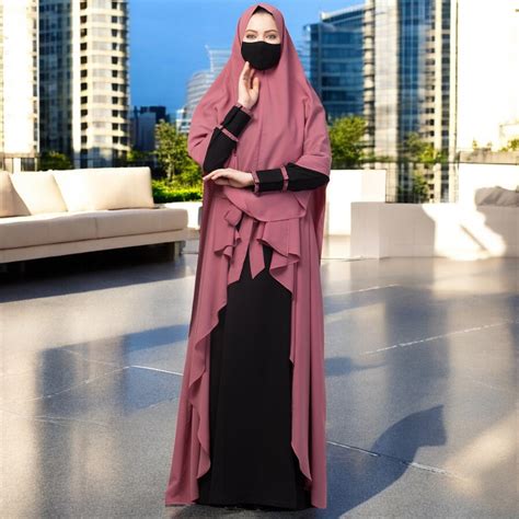 4-Piece Kashibo Jilbab Set | Lightweight Modest Islamic Wear ...