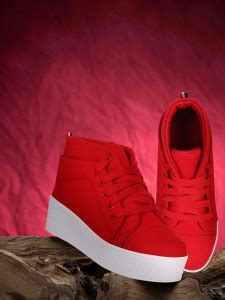 Red Casual Shoes - Buy Red Casual Shoes Online at Best Prices In India ...