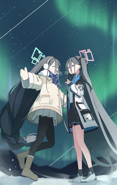 aris and kei (blue archive) drawn by toki_kimagure | Danbooru