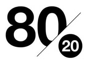 Are You Following the 80/20 Rule? - Business 2 Community