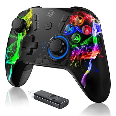 REDSTORM Wireless Pc Controller, Easysmx Dual-Vibration Joystick ...