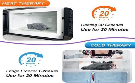 GION Rapid Relief Neck & Shoulder Weighted Therapeutic Wrap, Hot & Cold ...