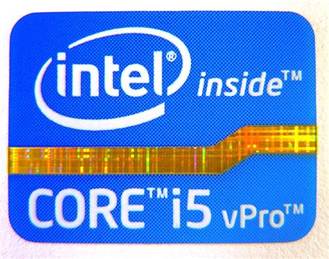 VATH Sticker Compatible with Intel Core i5 vPro India | Ubuy