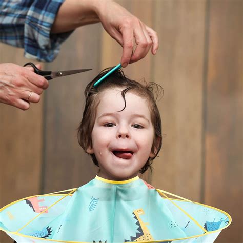 Buy Aethland Kids Haircut Cape Hair Cutting Cape, Barber Cape ...