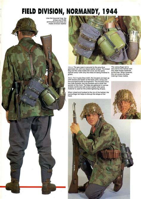 Luftwaffe Field Division, Normandy 1944. Double click on image to ...