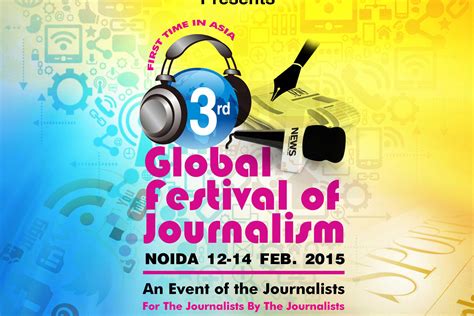 13th Global Festival of Journalism & AVGC Noida 2025 Unveils Poster for ...