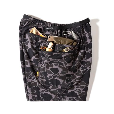 GRIP SWANY × atmos GEAR SHORTS GS BLACK CAMO（グリップスワニー × アトモス ギアショーツ ...